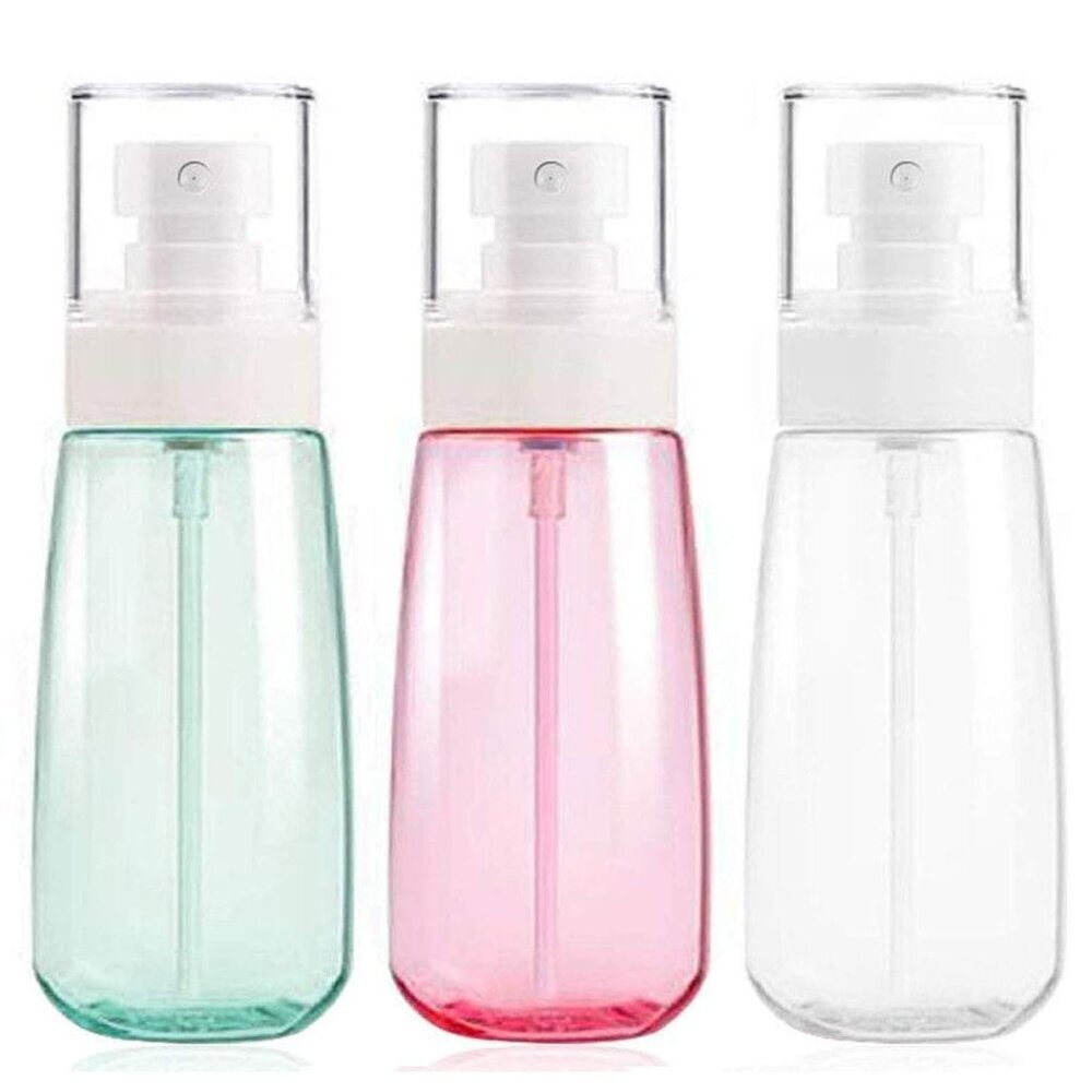 Fine Mist Spray Bottle TSA Approved 3.4oz/ 100ml Empty Cosmetic Refillable Trave